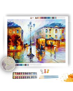 TROLLEY ON THE SQUARE - Paint By Numbers Full Kit