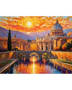 Vatican Sunset