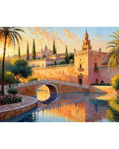 Morning Haze Over Seville