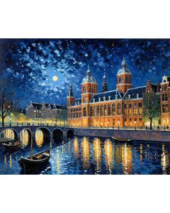 Rijksmuseum Under Moonlight