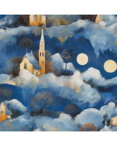 Moonlit Church