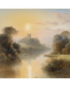 Golden Castle Dawn