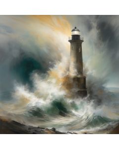 Lighthouse Storm