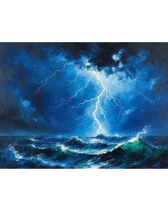 Thunderstorm on the Open Water