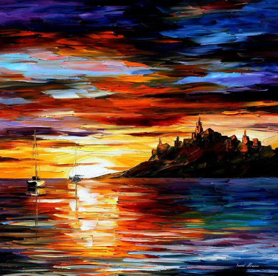 leonid afremov landscape paintings