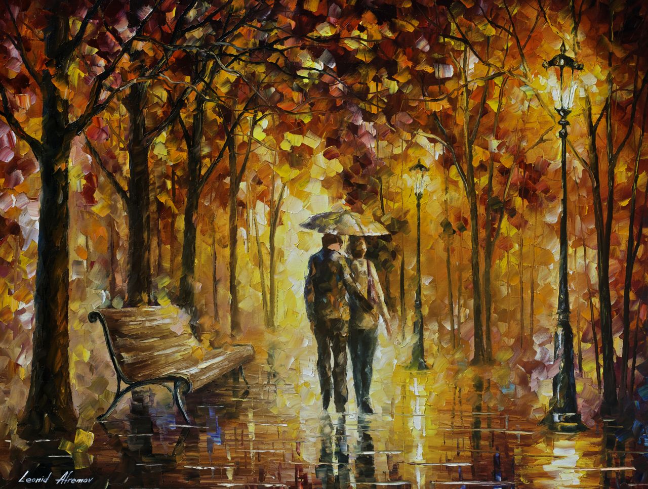 love oil painting