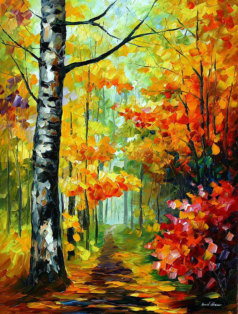 SOUL TIME — PALETTE KNIFE Oil Painting On Canvas By Leonid Afremov ...