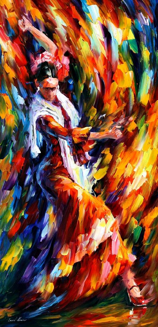 Leonid Afremov FLAMENCO FESTIVAL Paint By Numbers Full Kit – All